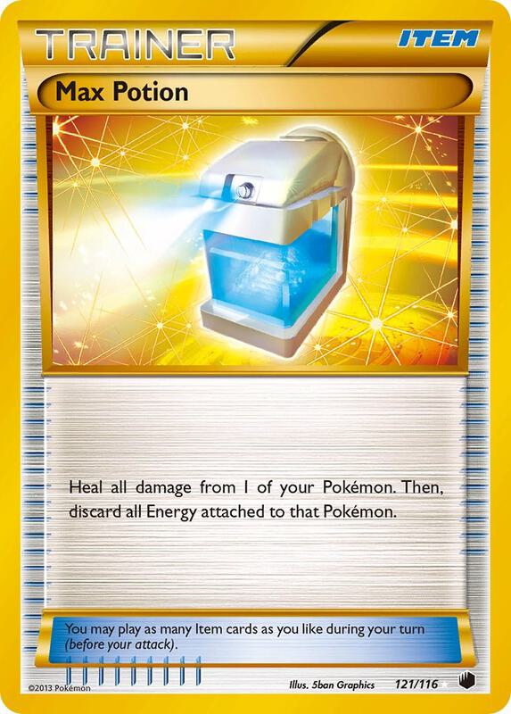 Max Potion 121/116 - Plasma Freeze