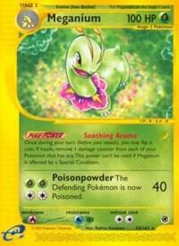 Meganium 054/165 - Expedition Base Set