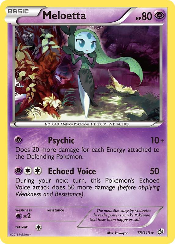 Meloetta 78/113 - Legendary Treasures