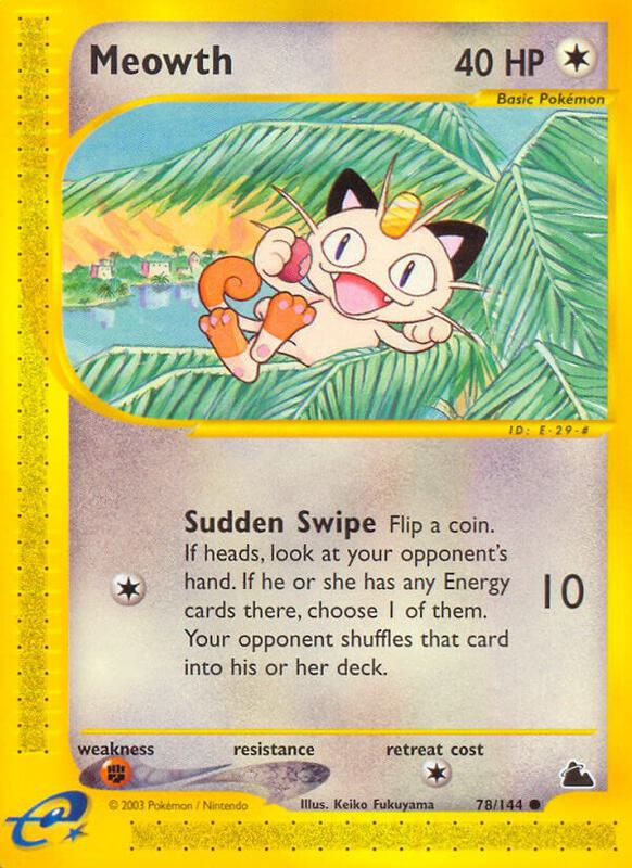 Meowth 078/144 - Skyridge
