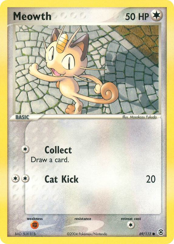 Meowth 69/112 - FireRed & LeafGreen