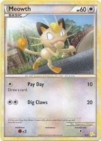 Meowth 4/30 - EX Trainer Kit 2 Plusle