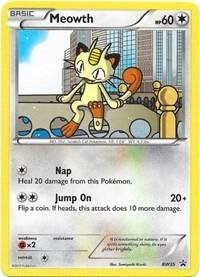 Karta Pokemon Meowth - BW35 - Black and White Promos BW35