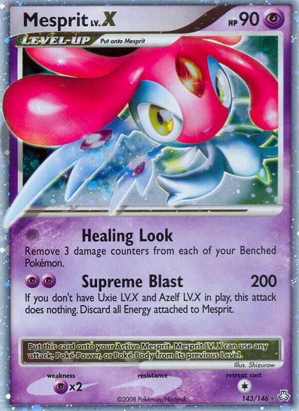 Mesprit LV.X 143/146 - Legends Awakened