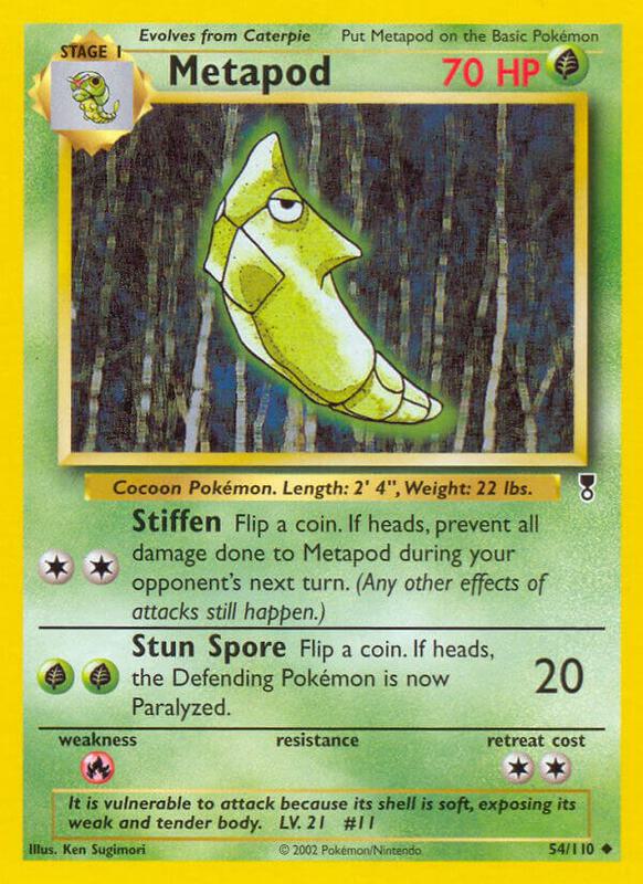 Metapod 054/110 - Legendary Collection