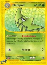 Metapod 087/165 - Expedition Base Set