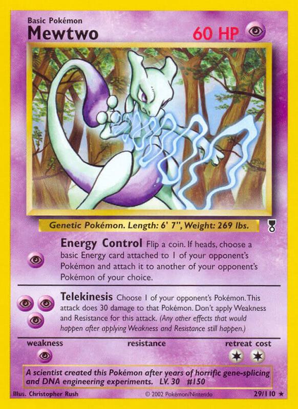 Mewtwo 029/110 - Legendary Collection