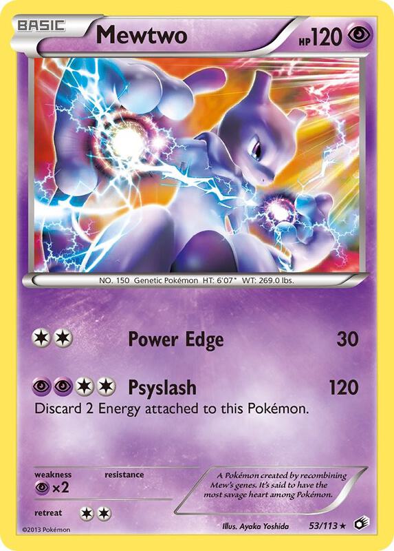 Mewtwo 53/113 - Legendary Treasures