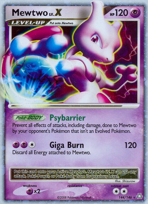 Mewtwo LV.X 144/146 - Legends Awakened