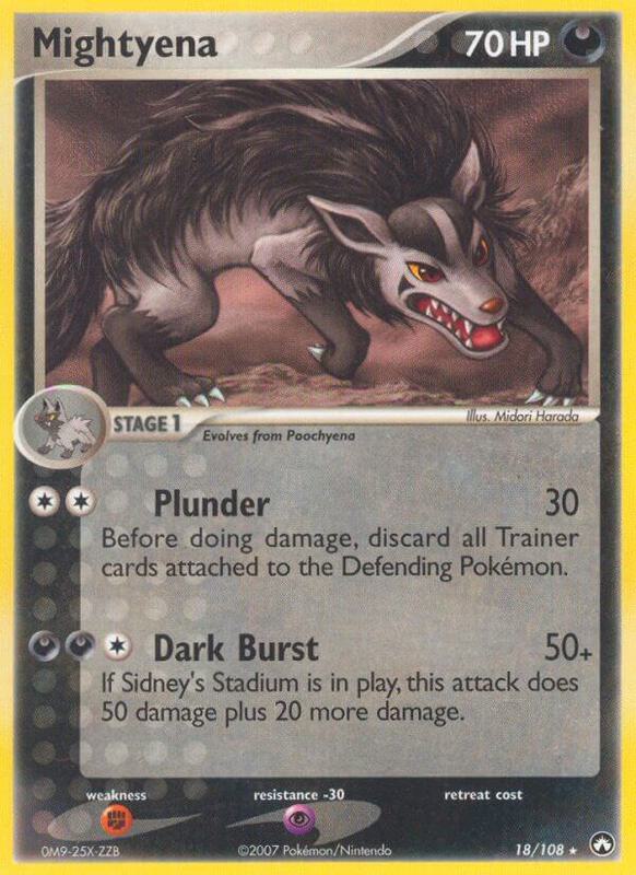 Mightyena 18/108 - Power Keepers