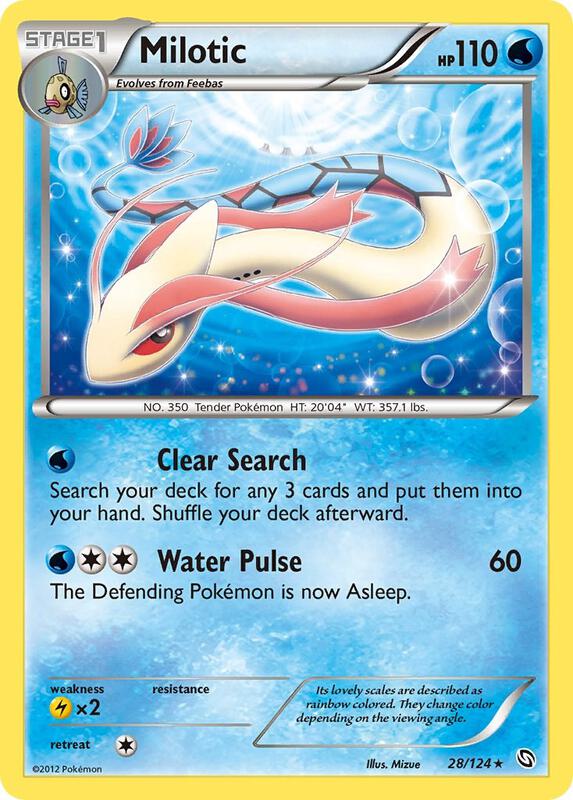Milotic 28/124 - Dragons Exalted