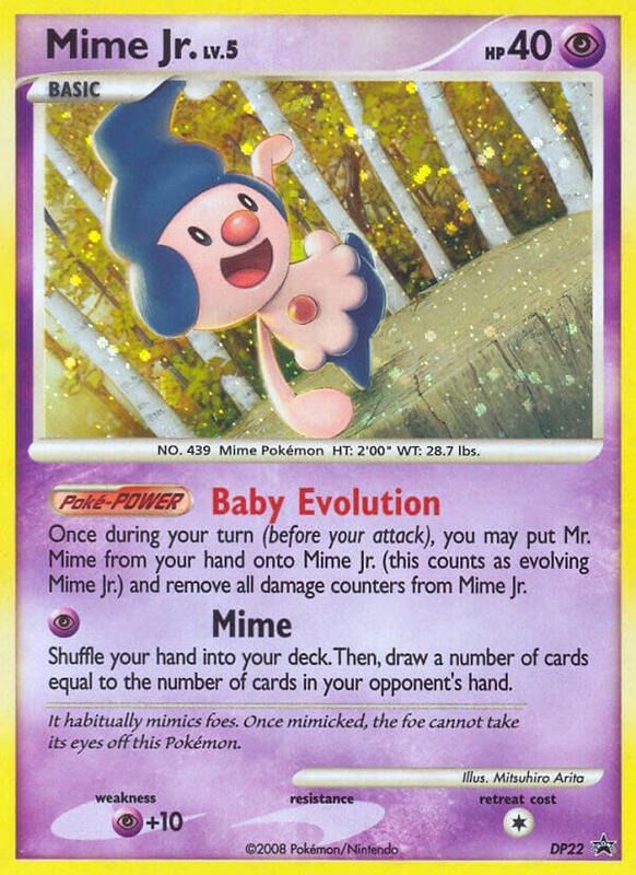 Karta Pokemon Mime Jr. - DP22 - Diamond and Pearl Promos DP22