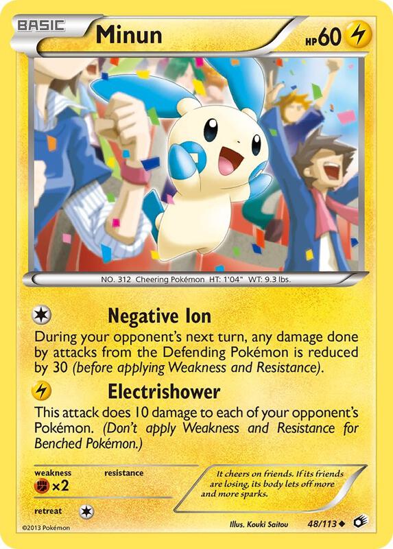Minun 48/113 - Legendary Treasures