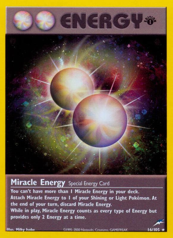 Miracle Energy 016/105 - Neo Destiny