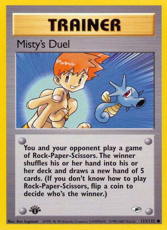 Misty's Duel 123/132 - Gym Heroes