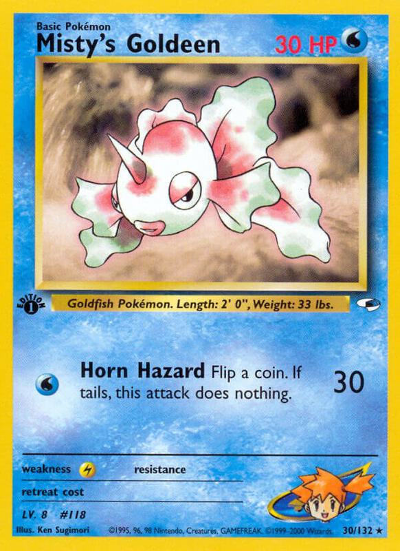 Misty's Goldeen 030/132 - Gym Heroes