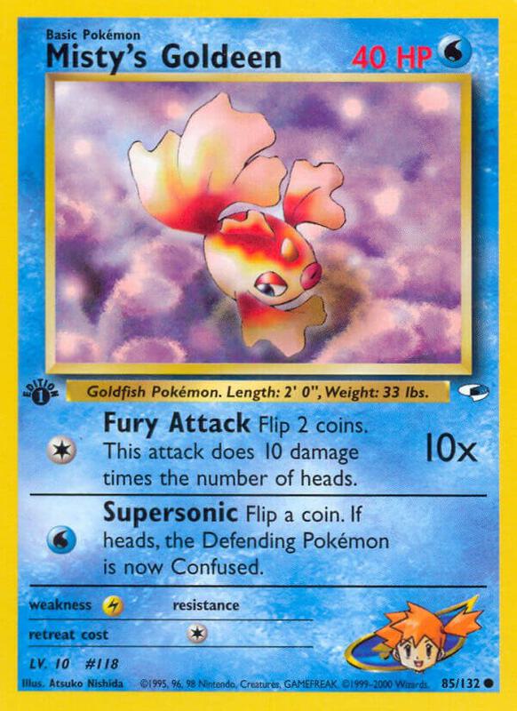 Misty's Goldeen 085/132 - Gym Heroes