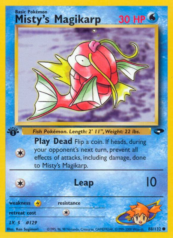 Misty's Magikarp 088/132 - Gym Challenge