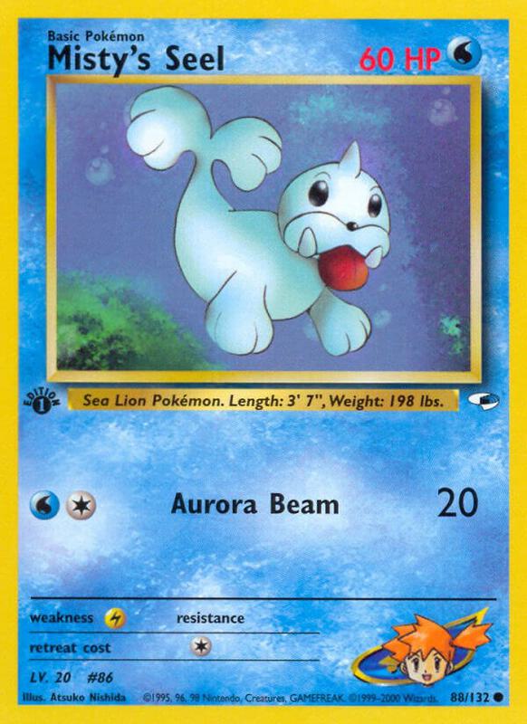 Misty's Seel 088/132 - Gym Heroes