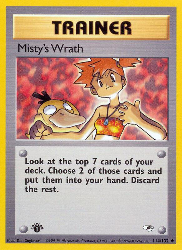 Misty's Wrath 114/132 - Gym Heroes