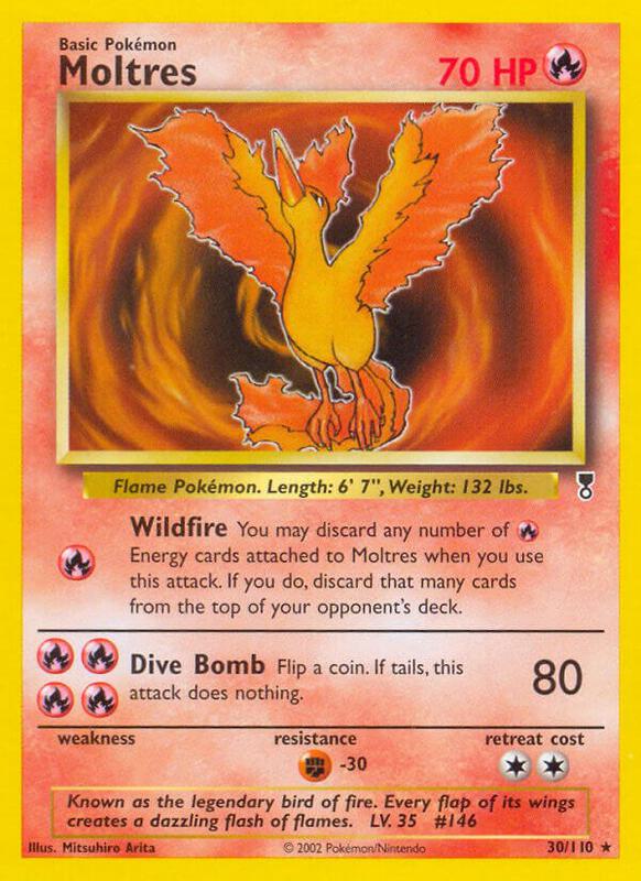 Moltres 030/110 - Legendary Collection