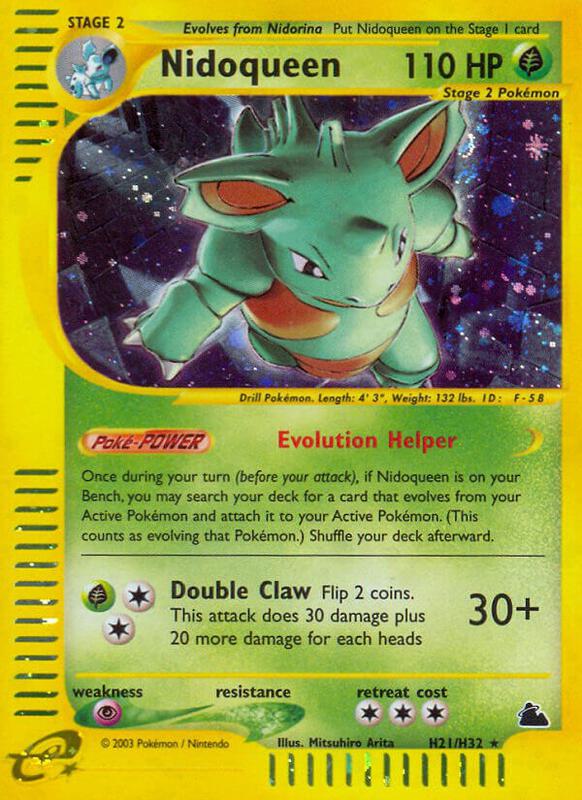 Karta Pokemon Nidoqueen (H21) - Skyridge H21/H32
