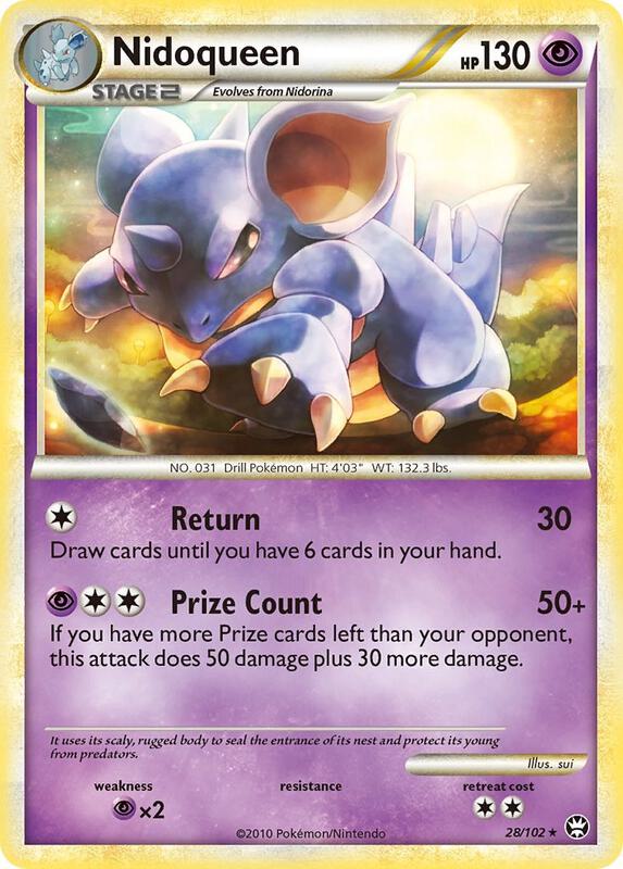 Nidoqueen 28/102 - HS—Triumphant