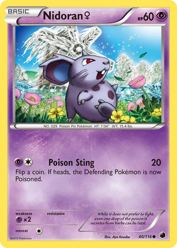 Nidoran ♀ 40/116 - Plasma Freeze