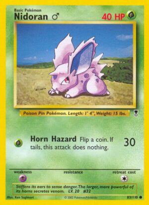 Nidoran ♂ 083/110 - Legendary Collection