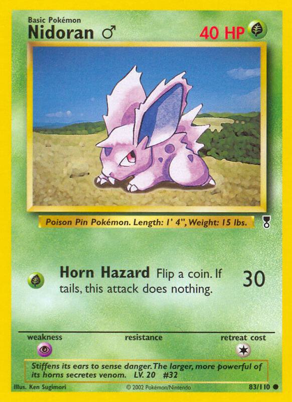Nidoran ♂ 083/110 - Legendary Collection