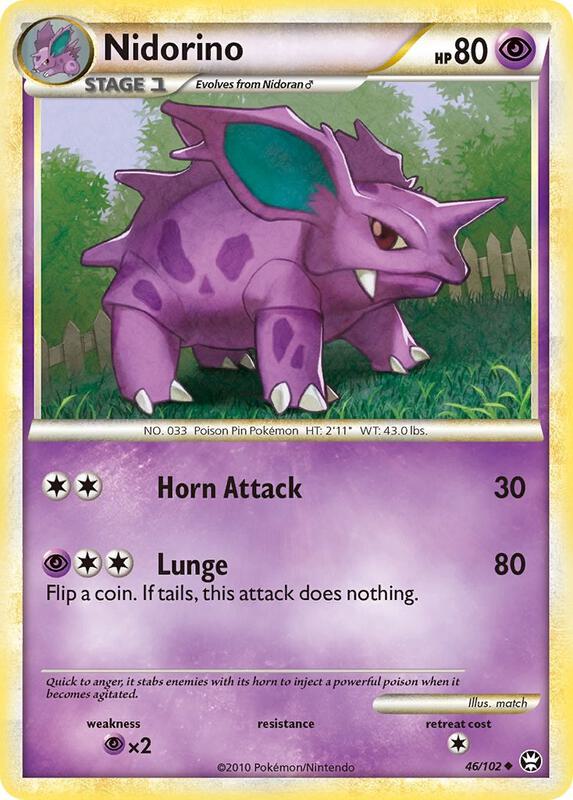 Nidorino 46/102 - HS—Triumphant