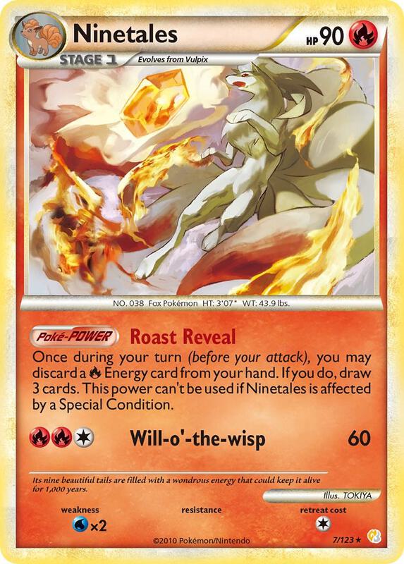 Ninetales 7/123 - HeartGold & SoulSilver