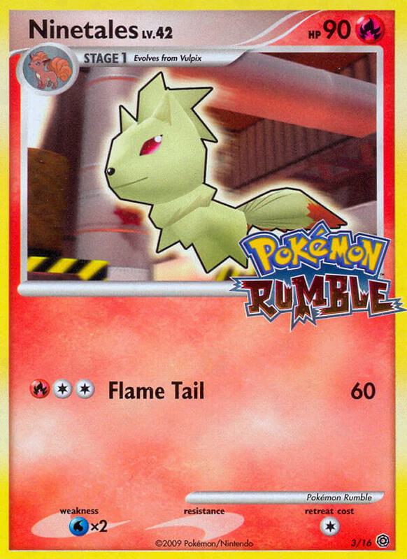 Ninetales 3 - Pokémon Rumble