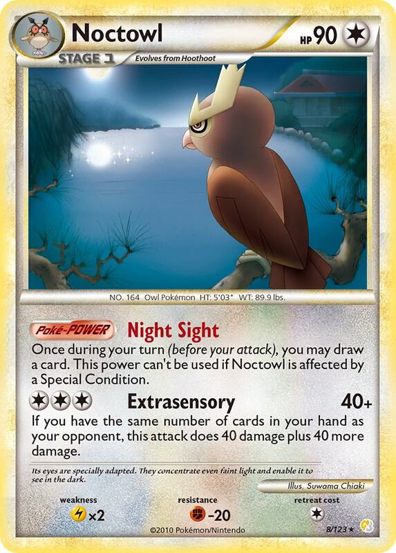 Noctowl 8/123 - HeartGold & SoulSilver