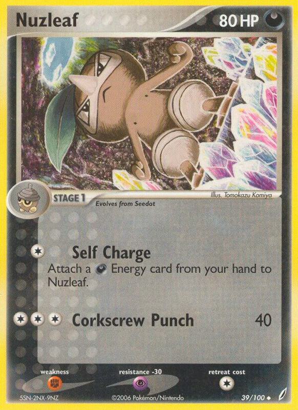 Nuzleaf 39/100 - Crystal Guardians