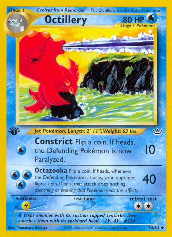Octillery 34/64 - Neo Revelation