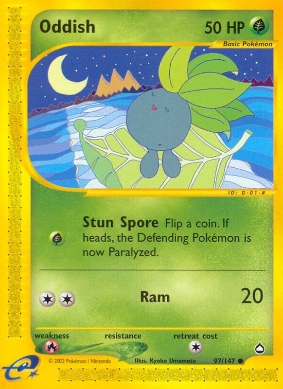 Oddish 097/147 - Aquapolis