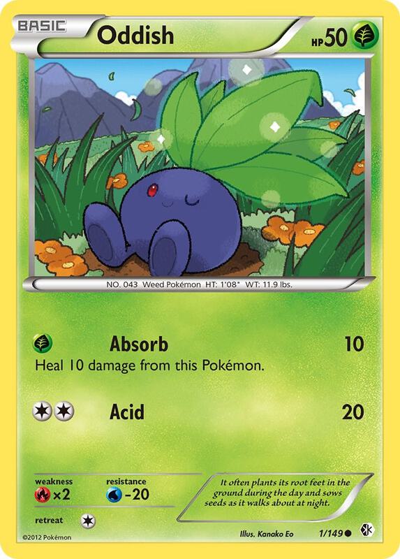 Oddish 1/149 - Boundaries Crossed