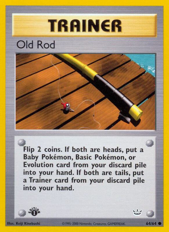 Old Rod 64/64 - Neo Revelation