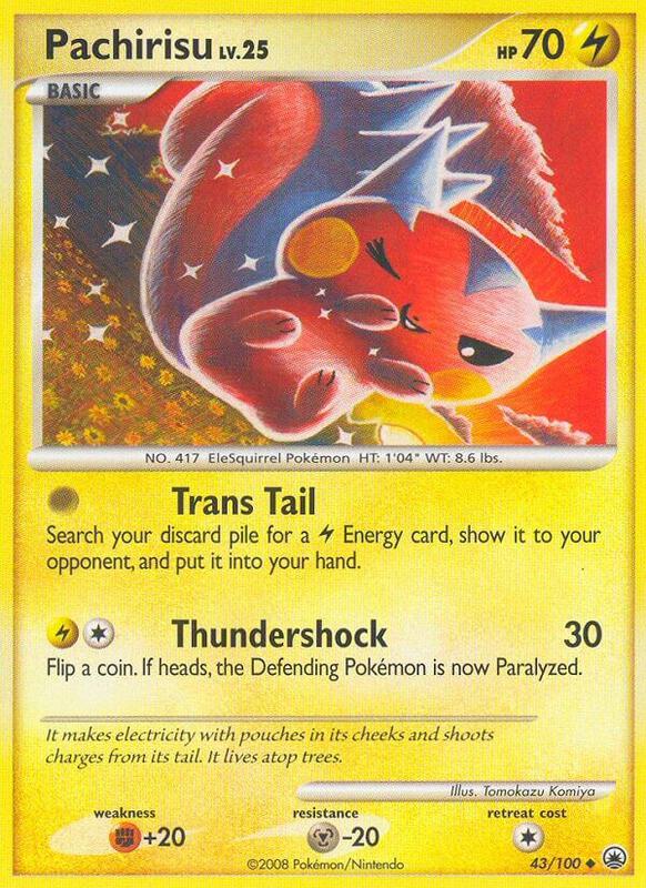 Pachirisu 43/100 - Majestic Dawn