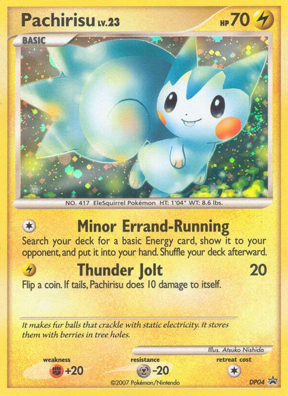 Karta Pokemon Pachirisu - DP04 - Diamond and Pearl Promos DP04