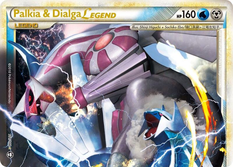 Palkia & Dialga LEGEND 101/102 - HS—Triumphant