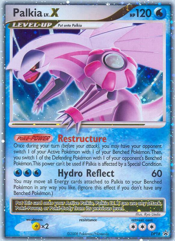 Karta Pokemon Palkia LV.X - DP18 - Diamond and Pearl Promos DP18