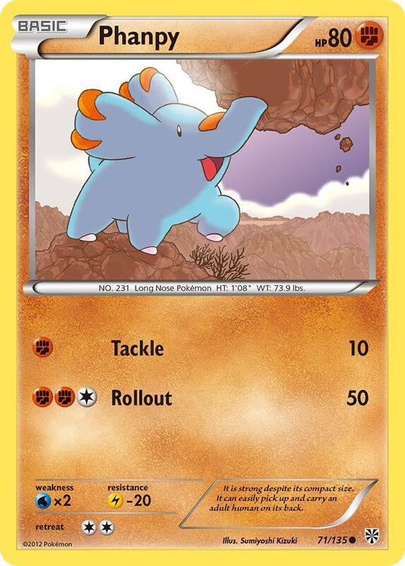 Phanpy 71/135 - Plasma Storm