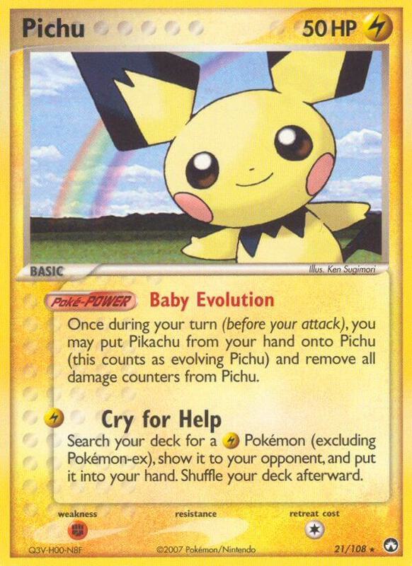 Pichu 21/108 - Power Keepers