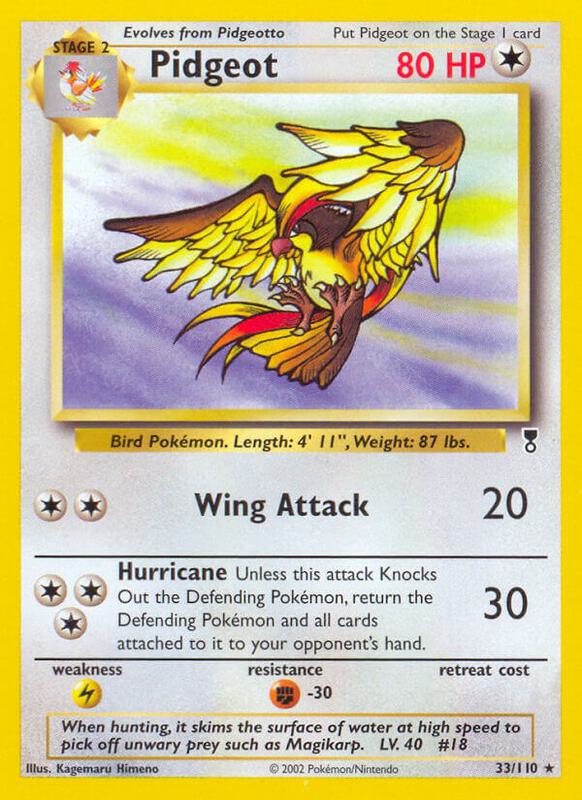 Pidgeot 033/110 - Legendary Collection