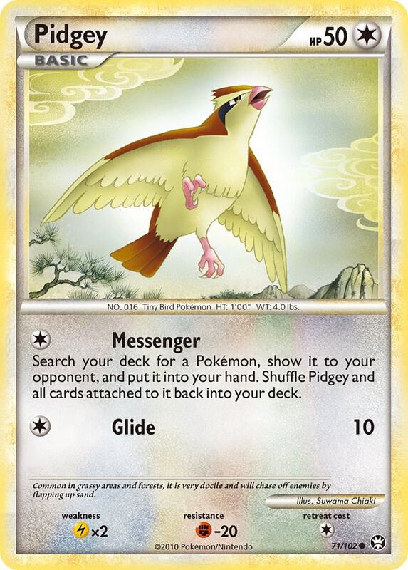 Pidgey 71/102 - HS—Triumphant