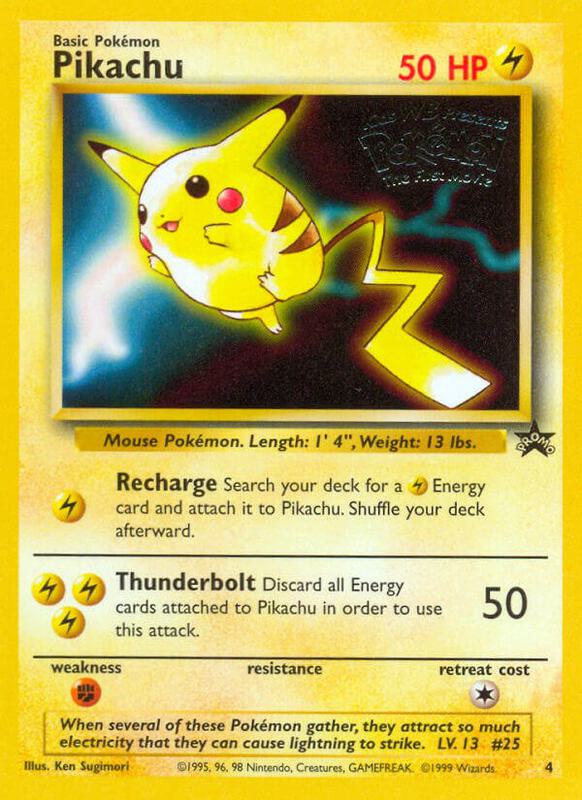 Pikachu 04/53 - Wizards Black Star Promos