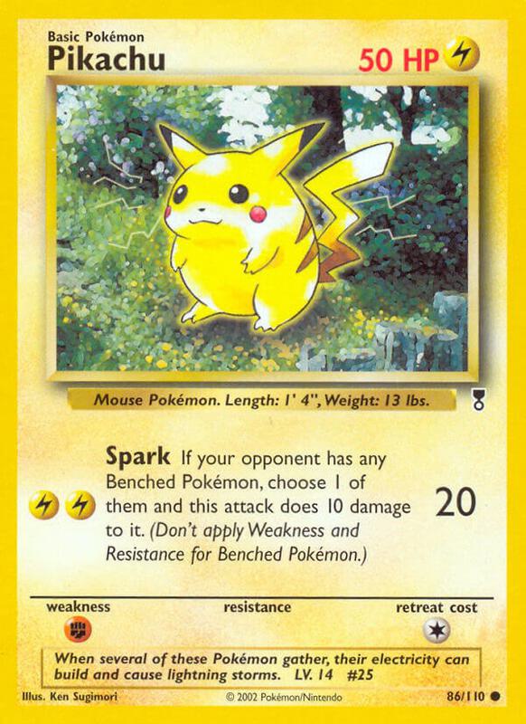Pikachu 086/110 - Legendary Collection