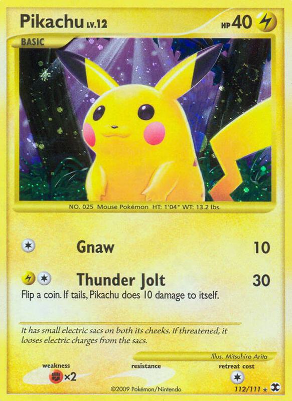 Pikachu 112/111 - Rising Rivals